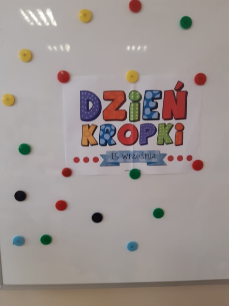 DZIEŃ KROPKI W KLASACH I-III