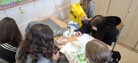 „WIOSENNA MODA EKOLOGICZNA” W RAMACH PROJEKTU ETWINNING