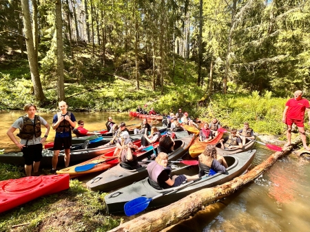 SPŁYW KAJAKOWY RZEKĄ MARÓZKĄ