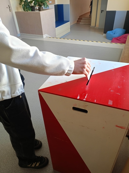 WYBORY DO SAMORZĄDU UCZNIOWSKIEGO I WYBÓR OPIEKUNA SU