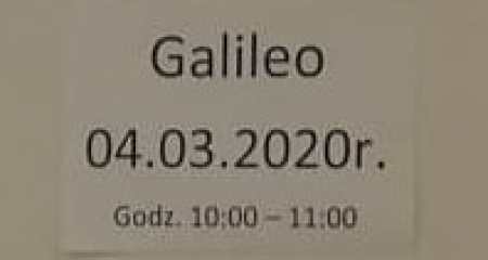 OGÓLNOPOLSKI KONKURS JĘZYKA ANGIELSKIEGO „GALILEO”
